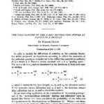 خرید و دانلود نسخه کامل کتاب The Calculation of the X-Ray Diffracting Power at Points in a Crystal