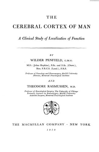 خرید و دانلود نسخه کامل کتاب The cerebral cortex of man: a clinical study of localization of function_68bb32b74c60d.jpeg خرید و دانلود نسخه کامل کتاب The cerebral cortex of man: a clinical study of localization of function