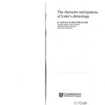 خرید و دانلود نسخه کامل کتاب The Character and Purpose of Luke’s Christology (Society for New Testament Studies Monograph Series 89)