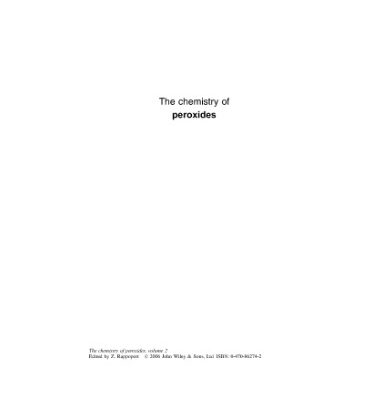 خرید و دانلود نسخه کامل کتاب The chemisrty of peroxides
