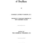 خرید و دانلود نسخه کامل کتاب The Chemistry And Literature Of Beryllium
