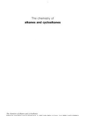 خرید و دانلود نسخه کامل کتاب The Chemistry of alkanes and cycloalkanes