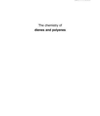 خرید و دانلود نسخه کامل کتاب The chemistry of functional groups. The chemistry of dienes and polyenes