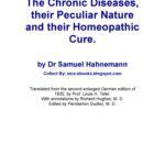 خرید و دانلود نسخه کامل کتاب The Chronic Diseases, their Peculiar Nature and their Homeopathic Cure