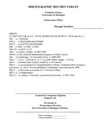خرید و دانلود نسخه کامل کتاب The collected mathematical papers of Arthur Cayley.Vol. 7