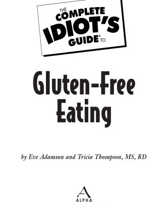 خرید و دانلود نسخه کامل کتاب The Complete Idiot’s Guide to Gluten-Free Eating
