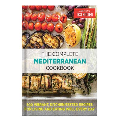 خرید و دانلود نسخه کامل کتاب The Complete Mediterranean Cookbook 500 Vibrant, Kitchen-Tested Recipes for Living and Eating Well Every Day by America’s Test Kitchen