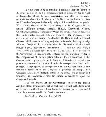 خرید و دانلود نسخه کامل کتاب The Complete Works of Mahatma Gandhi Volume 54
