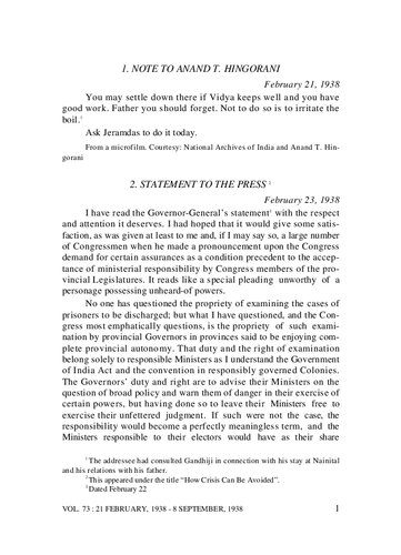 خرید و دانلود نسخه کامل کتاب The Complete Works of Mahatma Gandhi Volume 73_68c21214f3b6b.jpeg خرید و دانلود نسخه کامل کتاب The Complete Works of Mahatma Gandhi Volume 73