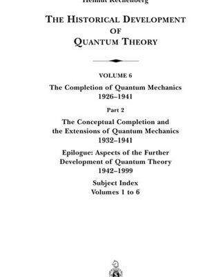 خرید و دانلود نسخه کامل کتاب The completion of quantum mechanics, 1926-1941