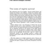 خرید و دانلود نسخه کامل کتاب The Costs of Regime Survival: Racial Mobilization, Elite Domination and Control of the State in Guyana and Trinidad (American Sociological Association Rose Monographs)