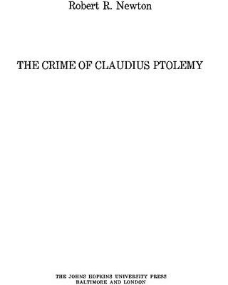خرید و دانلود نسخه کامل کتاب The Crime of Claudius Ptolemy