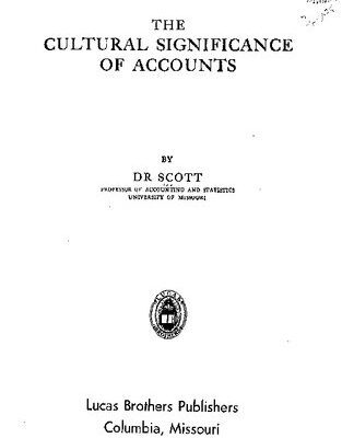 خرید و دانلود نسخه کامل کتاب The Cultural Significance of Accounts