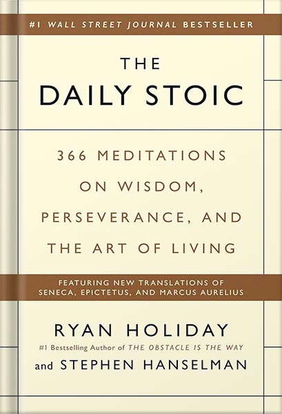 خرید و دانلود نسخه کامل کتاب The daily stoic 366 meditations on wisdom, perseverance, and the art of living by Hanselman, Stephen Holiday, Ryan_68bf620c4cb9c.jpeg خرید و دانلود نسخه کامل کتاب The daily stoic 366 meditations on wisdom, perseverance, and the art of living by Hanselman, Stephen Holiday, Ryan