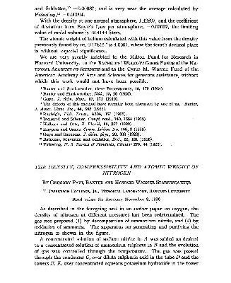 خرید و دانلود نسخه کامل کتاب The Density, Compressibility and Atomic Weight of Neon