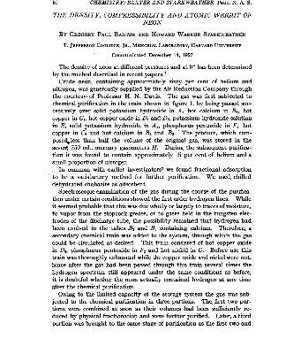 خرید و دانلود نسخه کامل کتاب The Density, Compressibility and Atomic Weight of Neon