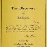 خرید و دانلود نسخه کامل کتاب The Discovery of Radium / Address by Madame M. Curie at Vassar College