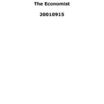 خرید و دانلود نسخه کامل کتاب The Economist – 15 September 2001