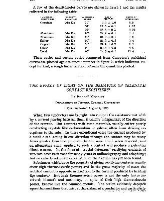 خرید و دانلود نسخه کامل کتاب The Effect of Light on the Behavior of Selenium Contact Rectifiers