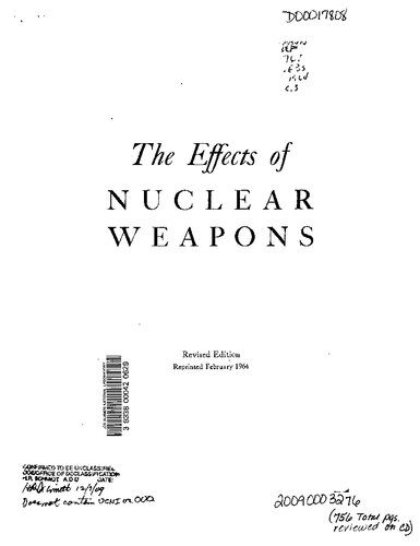 خرید و دانلود نسخه کامل کتاب The Effects of Nuclear Weapons_68bc70cba9416.jpeg خرید و دانلود نسخه کامل کتاب The Effects of Nuclear Weapons