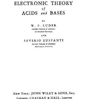 خرید و دانلود نسخه کامل کتاب The Electronic Theory of Acids and Bases