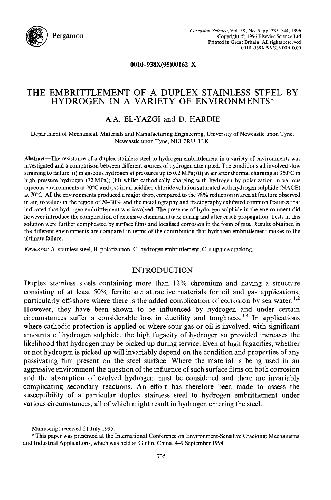خرید و دانلود نسخه کامل کتاب The Embrittlement Of A Duplex Stainless Steel By Hydrogen In A Variety Of Environments_68d474a8c96b1.jpeg خرید و دانلود نسخه کامل کتاب The Embrittlement Of A Duplex Stainless Steel By Hydrogen In A Variety Of Environments
