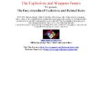 خرید و دانلود نسخه کامل کتاب The Encyclopedia of Explosives and Related Items exri