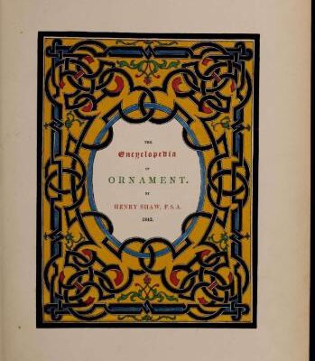 خرید و دانلود نسخه کامل کتاب The encyclopedia of ornament