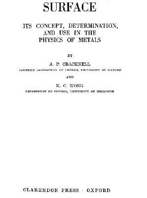 خرید و دانلود نسخه کامل کتاب The Fermi Surface: Its Concept, Determination and Use in the Physics of Metals