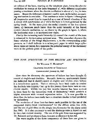 خرید و دانلود نسخه کامل کتاب The Fine Structure of the Helium Arc Spectrum