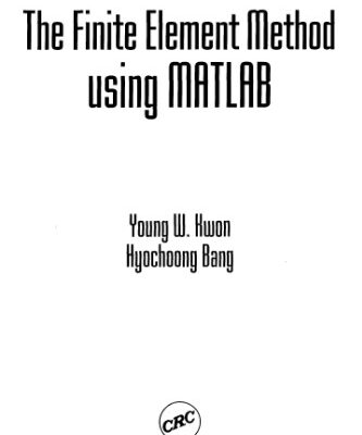 خرید و دانلود نسخه کامل کتاب The finite element method using MATLAB