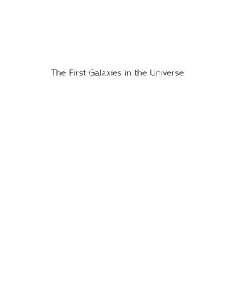 خرید و دانلود نسخه کامل کتاب The First Galaxies in the Universe