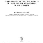 خرید و دانلود نسخه کامل کتاب The first sources of light and the reionization of the universe
