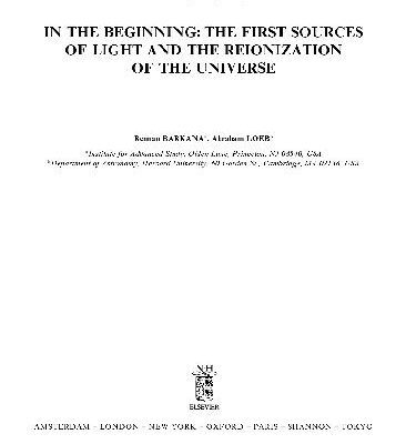 خرید و دانلود نسخه کامل کتاب The first sources of light and the reionization of the universe