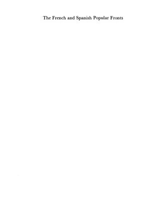 خرید و دانلود نسخه کامل کتاب The French and Spanish Popular Fronts: Comparative Perspectives