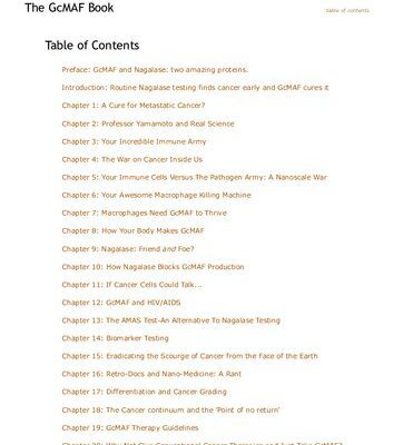 خرید و دانلود نسخه کامل کتاب The GcMAF Book