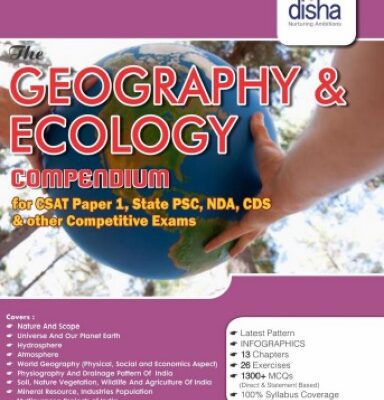 خرید و دانلود نسخه کامل کتاب The Geography and Ecology Compendium for CSAT Paper 1 State PCS CDS NDA and other Competitive Exams
