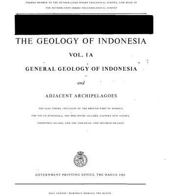 خرید و دانلود نسخه کامل کتاب The Geology of Indonesia. Vol. 1A. General Geology of Indonesia and Adjacent Archipelagoes