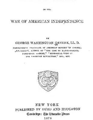 خرید و دانلود نسخه کامل کتاب The German Element in the War of American Independence