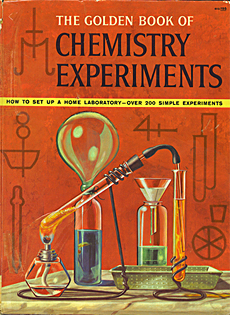 خرید و دانلود نسخه کامل کتاب The Golden Book of Chemistry Experiments. How to set up a home laboratory. Over 200 simple experiments