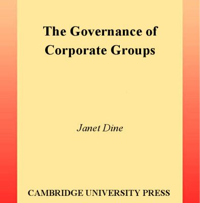 خرید و دانلود نسخه کامل کتاب The Governance of Corporate Groups