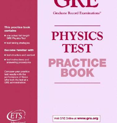 خرید و دانلود نسخه کامل کتاب The GRE Physics Test practice book