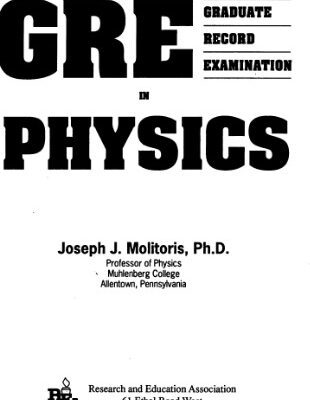 خرید و دانلود نسخه کامل کتاب The GRE physics test preparation