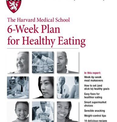 خرید و دانلود نسخه کامل کتاب The Harvard Medical School 6-Week Plan for Healthy Eating