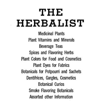 خرید و دانلود نسخه کامل کتاب The Herbalist
