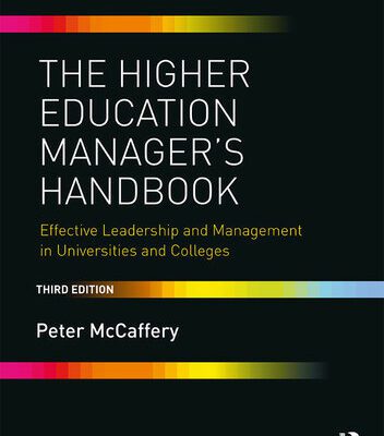خرید و دانلود نسخه کامل کتاب The Higher Education Manager’s Handbook: Effective Leadership and Management in Universities and Colleges