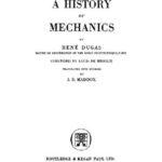 خرید و دانلود نسخه کامل کتاب The history of mechanics