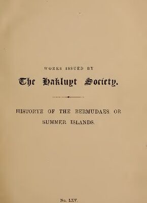 خرید و دانلود نسخه کامل کتاب The Historye of the Bermudaes or Summer Islands