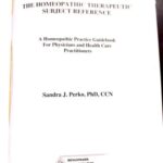 خرید و دانلود نسخه کامل کتاب The Homeopathic Therapeutic Subject Reference