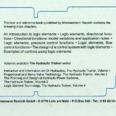 خرید و دانلود نسخه کامل کتاب THe hydrolic trainer – logic element technology